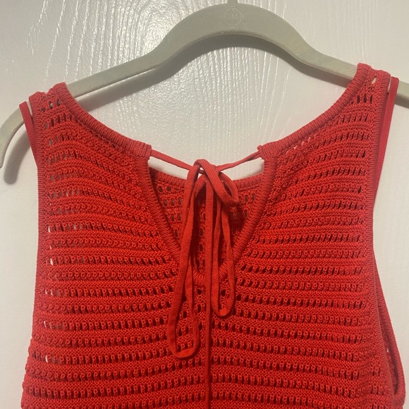 NWT Lucy Paris Red Knit Dress, Size L - Picture 7 of 7